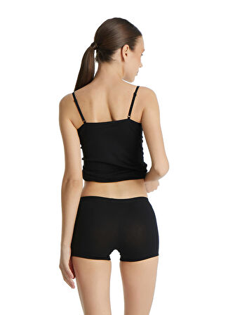 Blackspade Kadın Siyah Boxer Essential 1301