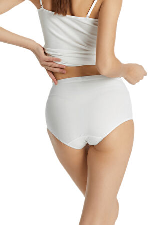 Kadın Slip Külot Essential 1307 - Beyaz
