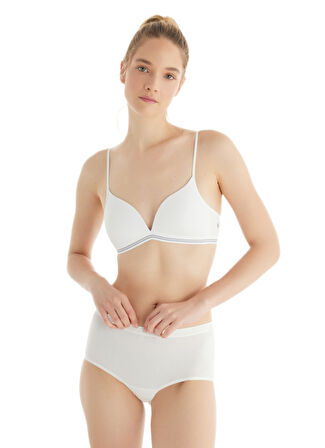 Kadın Slip Külot Essential 1307 - Beyaz