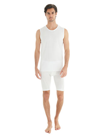 Blackspade Erkek Beyaz Pamuklu Atlet 9234