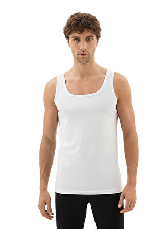 Blackspade Erkek Beyaz Atlet Aura 9504