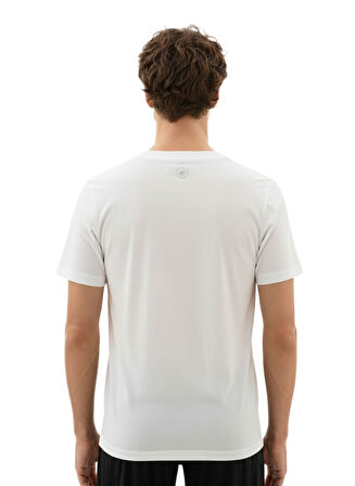 Blackspade Erkek Beyaz Bisiklet Yaka Atlet Aura 9506