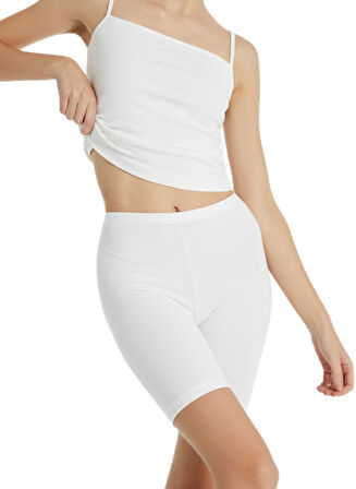 Kadın Boxer Essential 1309 - Beyaz