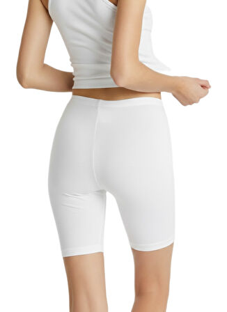 Kadın Boxer Essential 1309 - Beyaz
