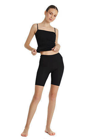 Blackspade Kadın Siyah Boxer Essential 1309