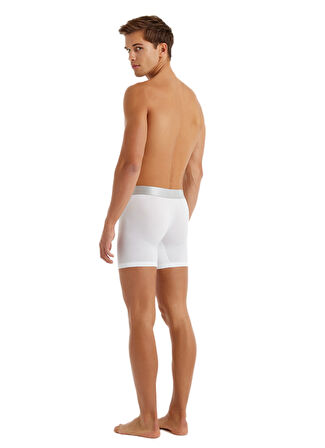 Blackspade Erkek Beyaz Modal Boxer Silver 9303