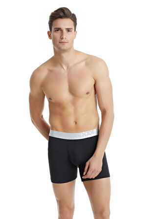 Blackspade Erkek Siyah Modal Boxer Silver 9303