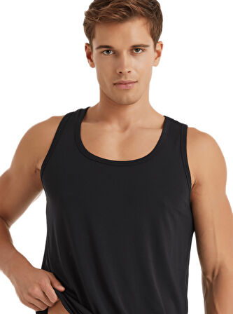 Erkek Atlet Silver 9305 - Siyah