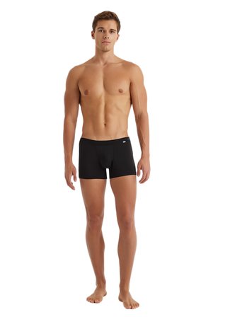 Erkek Modal Elastan Boxer Silver 9310 - Siyah