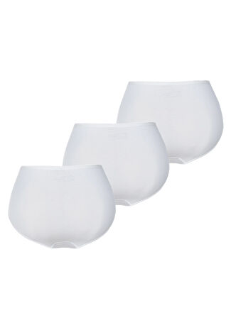 Kadın Külot 3'lü Paket Essential 1577 - Beyaz