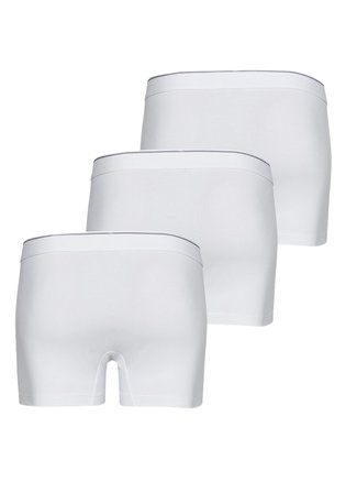 Erkek Boxer 3'lü Paket Tender Cotton 9670 - Beyaz