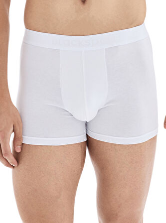 Blackspade Erkek Beyaz Boxer 2'li Paket Mood 9324