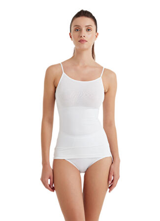 Kadın Atlet Korse Illusion 1481 - Beyaz