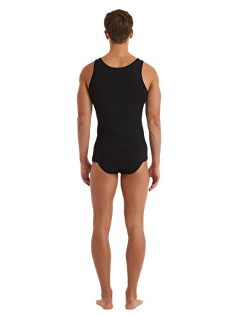 Blackspade Erkek Siyah Korse Atlet 9209