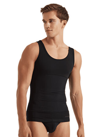 Blackspade Erkek Siyah Korse Atlet 9209