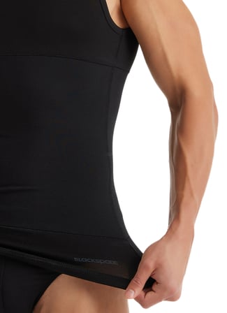 Erkek Korse Atlet 9209 - Siyah