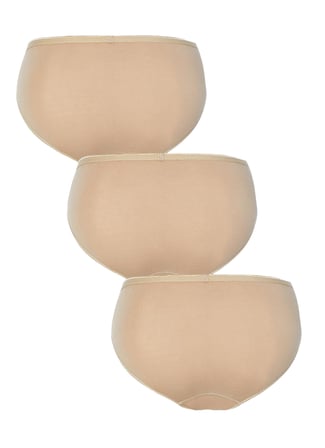 Kadın Slip Külot 3'lü Paket Essential 1575 - Ten