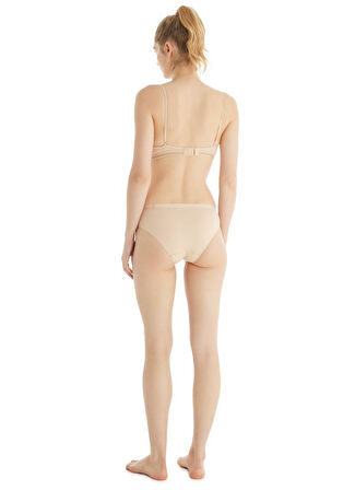 Blackspade Kadın Ten Slip Külot 3'lü Paket Essential 1575