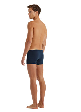 Erkek Modal Elastan Boxer Silver 9310 - Lacivert
