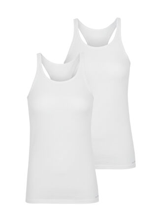 Blakspade Erkek Beyaz Spor Atlet 2'li Paket 9676