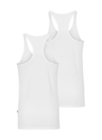 Blakspade Erkek Beyaz Spor Atlet 2'li Paket 9676