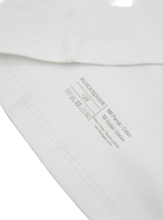 Erkek Çocuk Atlet 2'li Paket 9396 - Beyaz