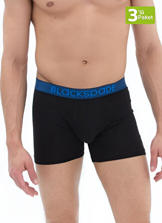 Blackspade Erkek Boxer 3'lü Paket Modern Basics 9473