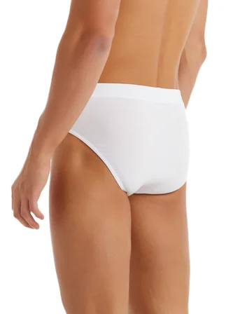 Erkek Slip Külot 2'li Paket Loose Fit 9625 - Beyaz