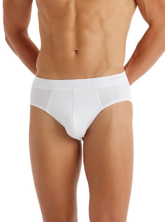 Erkek Slip Külot 2'li Paket Loose Fit 9625 - Beyaz