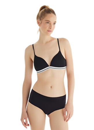 Kadın İz Yapmayan Külot 1651 - Siyah