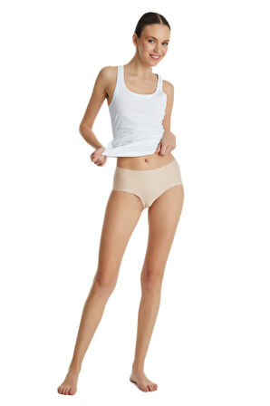 Kadın İz Yapmayan Külot 1651 - Ten