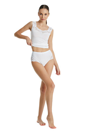 Kadın Slip Külot 1333 - Beyaz