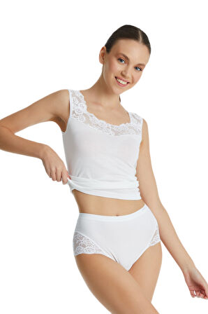 Kadın Slip Külot 1333 - Beyaz