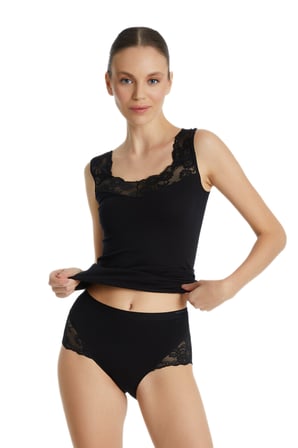 Kadın Slip Külot 1333 - Siyah