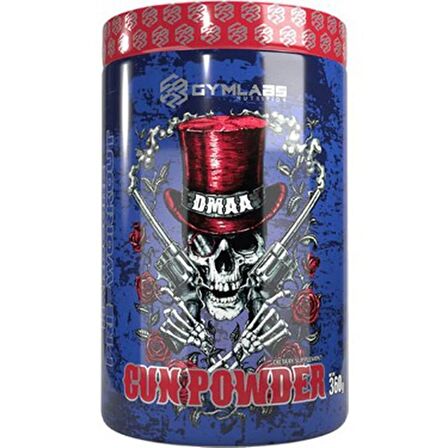 Gymlabs Nutrition Gun Powder Preworkout 1.3 Dmaa, 1.2 Dmha