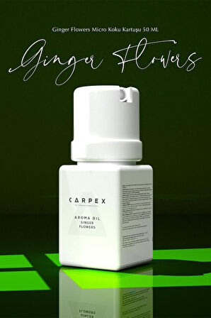 Carpex Ginger Flowers 50 ml. Classic Seri Micro Makine Koku Kartuşu