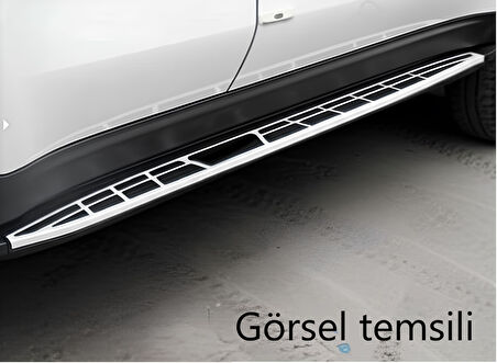 İX35 ARACA ÖZEL OEM YAN BASAMAK KARE TİP 2010 2011 2012 2013 2014 2015