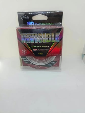 Captain İnvisible Casper Nano 0.40MM %100 Fluoro Carbon Misina-50 Metre