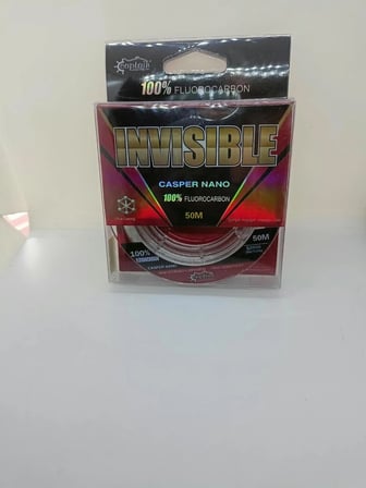 Captain İnvisible Casper Nano 0.50MM %100 Fluoro Carbon Misina-50 Metre