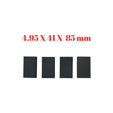 Bartech Yağlı Süt Sağım Makinesi Kömür Paleti 4.95*41*85 Mm (4 Adet)