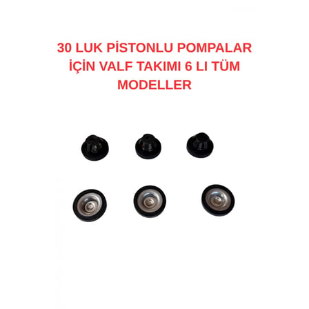Adige Pistonlu Pompalar İçin Valf Takımı Vt-30 6 Adet