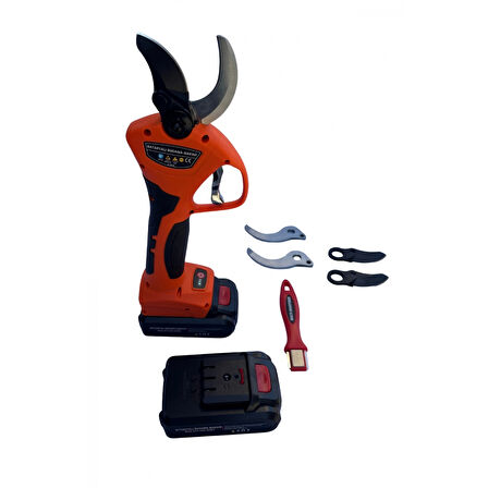 Bartech SC-8605 40MM Sensörlü Akülü Budama Makası 21V 2AH Çift Akülü