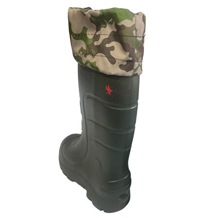 Adige Termal Çoraplı Silikon Destekli Avcı Bahçe Çizmesi