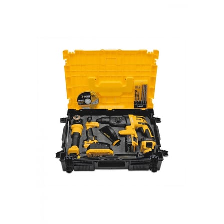 Sgs Combo Set 3 Parça (Darbeli Matkap/Kırıcı-Delici Matkap/Avuç Taşlama Makinesi)