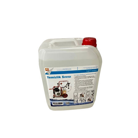Bartech Süt Sağım Makinesi Temizlik Dezenfektanı 5 Litre 2 Adet