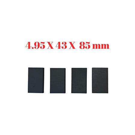 Bartech Yağlı Süt Sağım Makinesi Kömür Paleti 4.95*43*85 Mm (4 Adet)