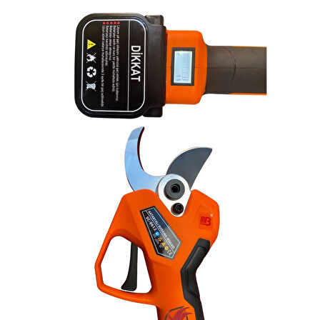 Bartech Çift Bataryalı 45mm Budama Makası 25.2 V 4 Ah