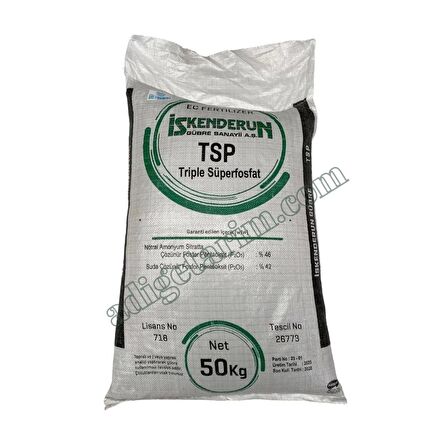 İskenderun Tsp Gübre 50 Kg