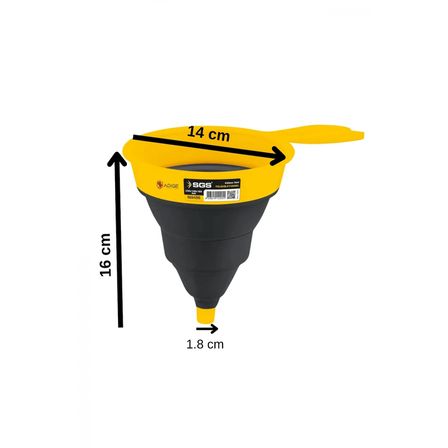Sgs Katlanabilir Huni 230*140*160 MM
