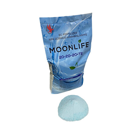 Agromoon Moonlife 20-20-20+Me NPK Sıvı Damlama Gübresi 15 Kg